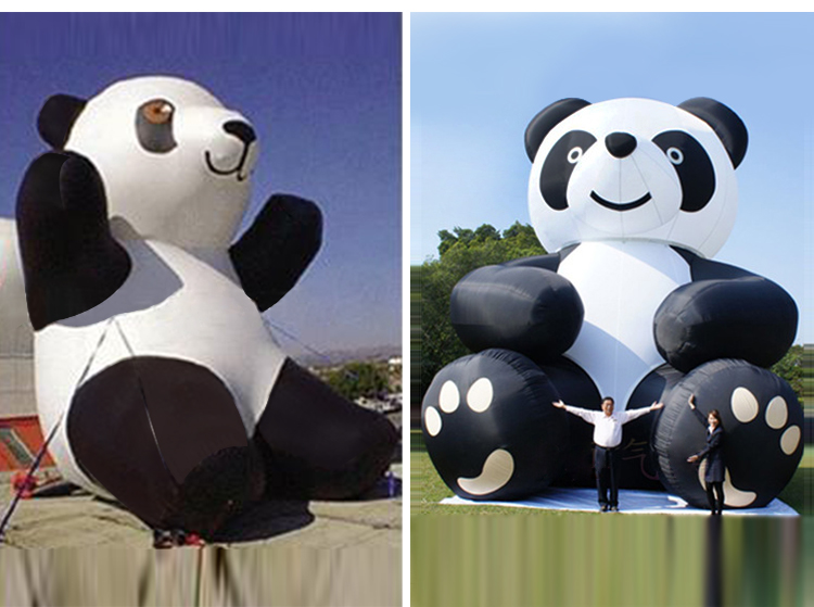 信阳熊猫活动卡通气模